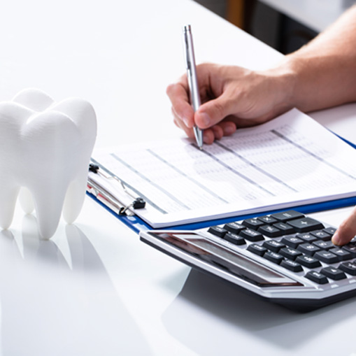 Patient in Oshkosh budgeting for teeth whitening